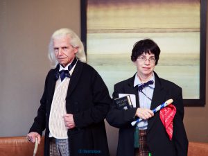 Phil & Kathe Gust as the Two Doctors